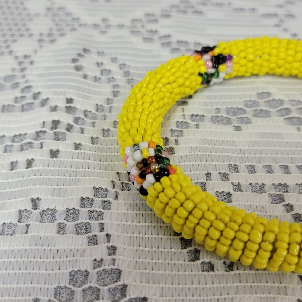 Seed Bead Bangle - Picture 3 of 3